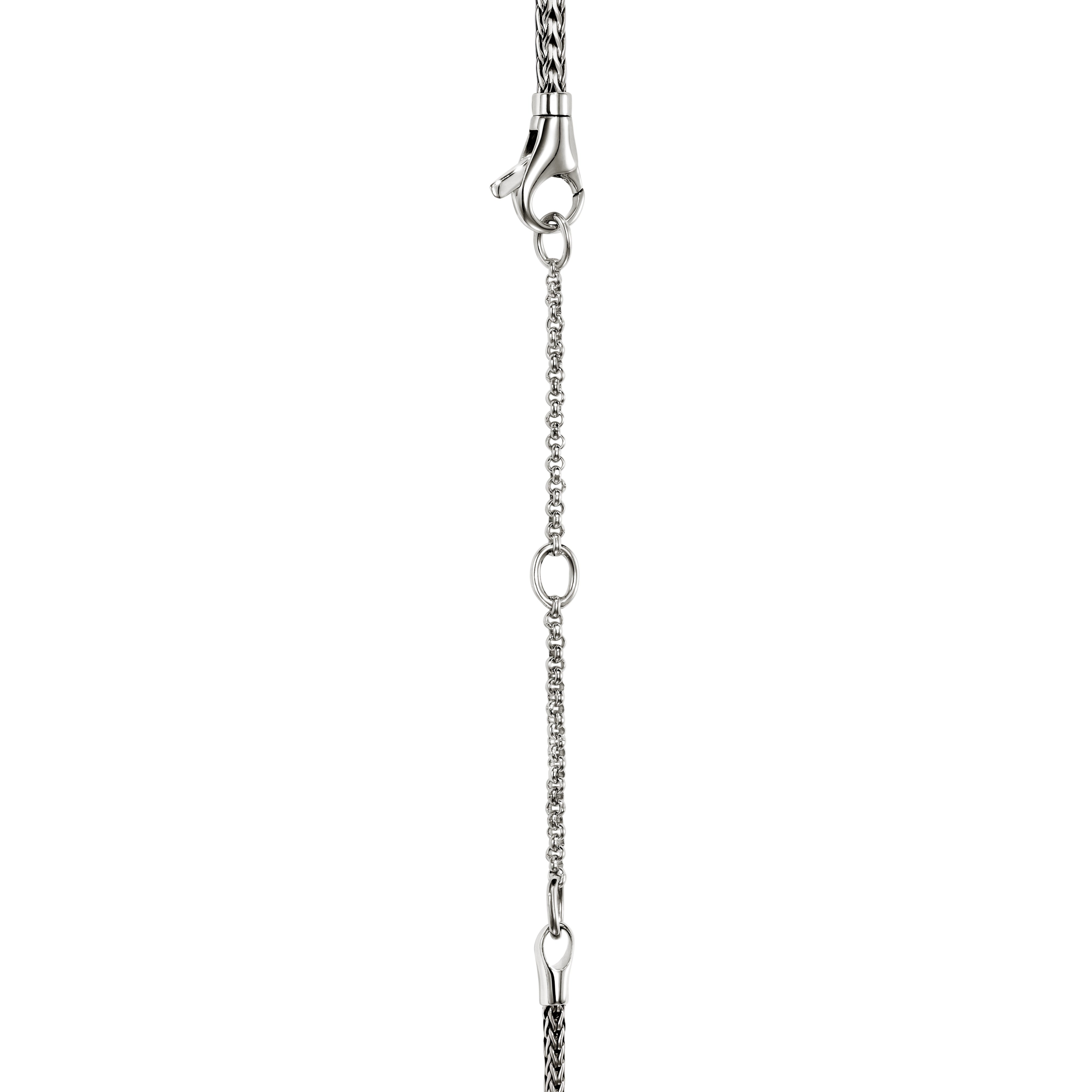 John Hardy 8mm Blue Topaz Pendant