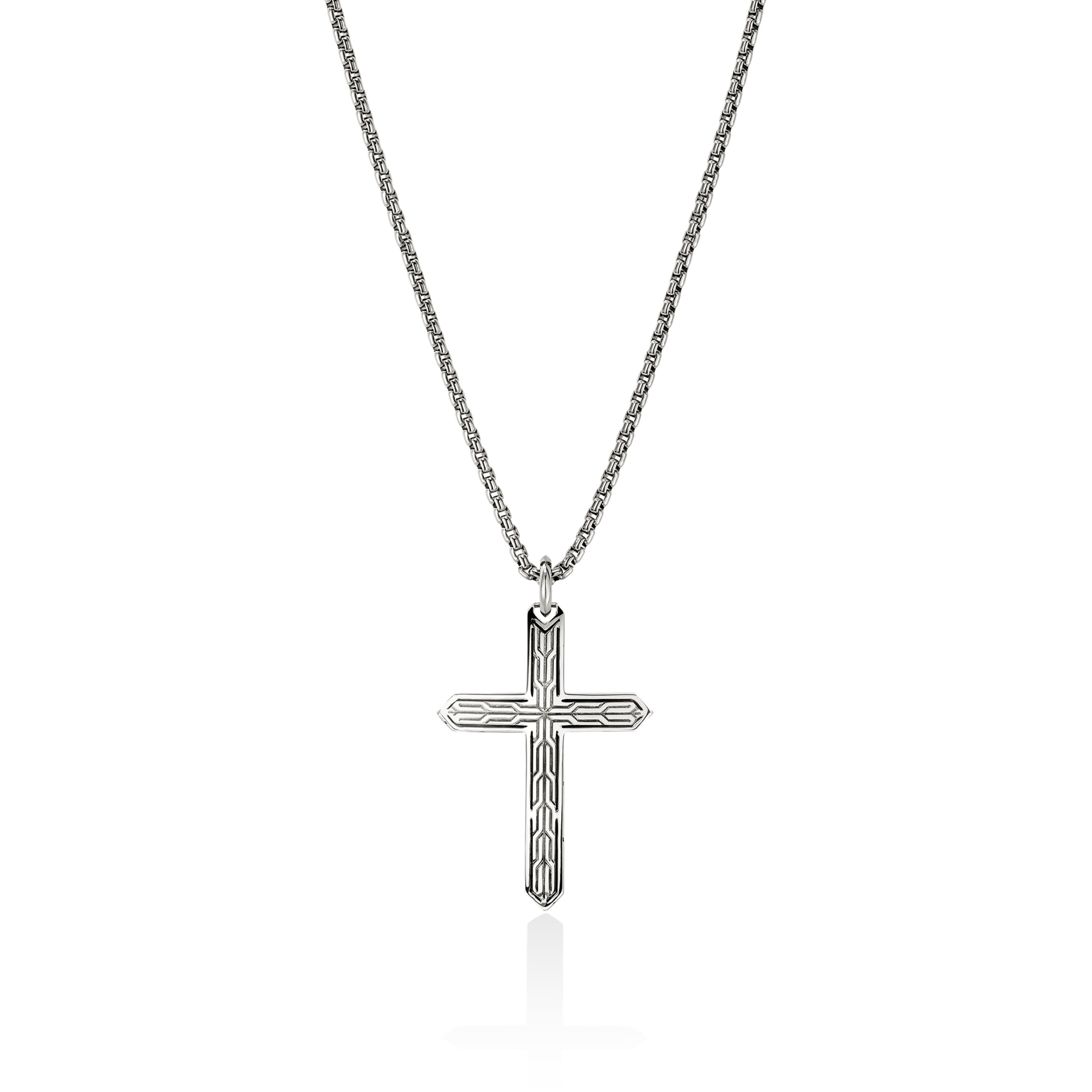 John Hardy Sterling Silver Cross Pendant