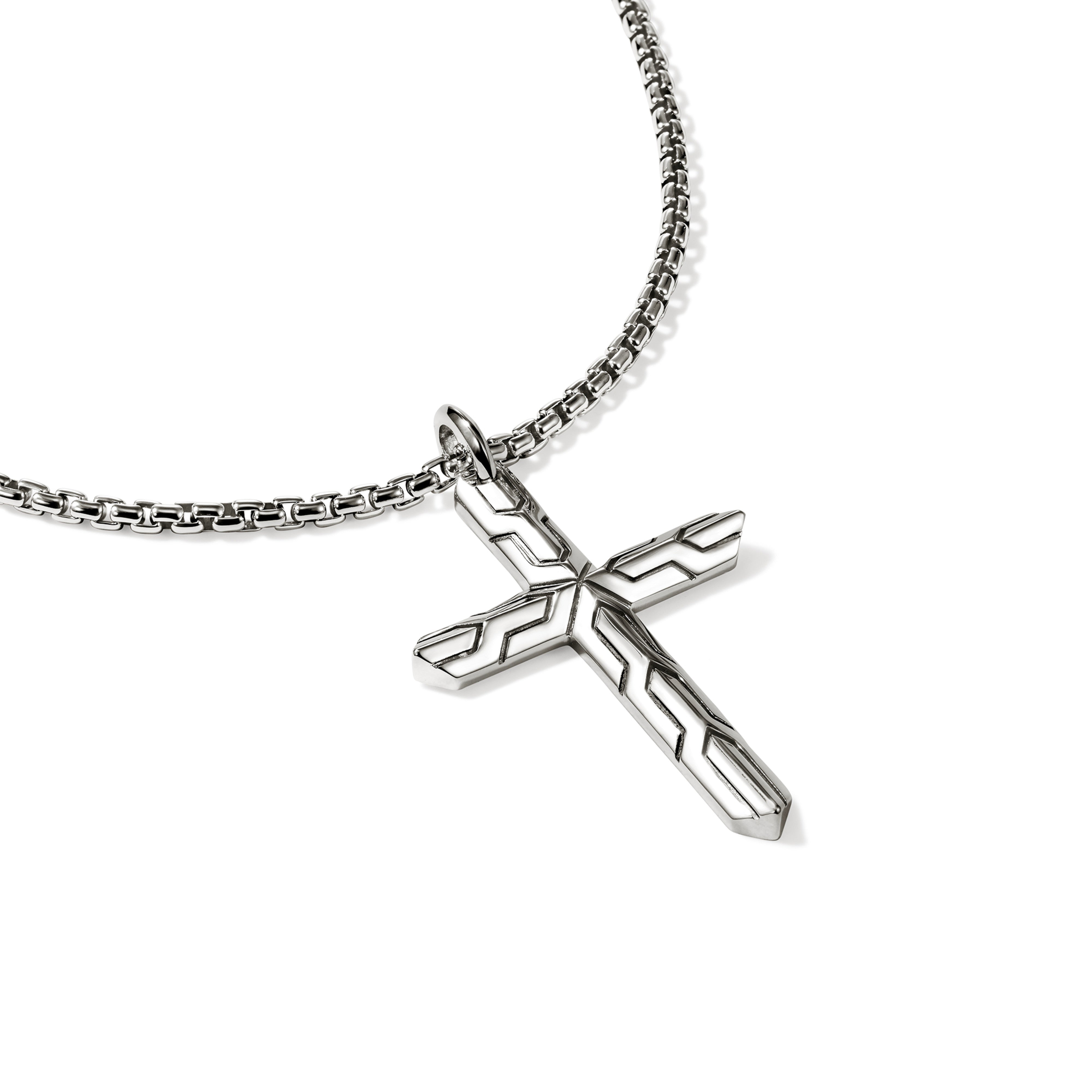 John Hardy Sterling Silver Cross Pendant