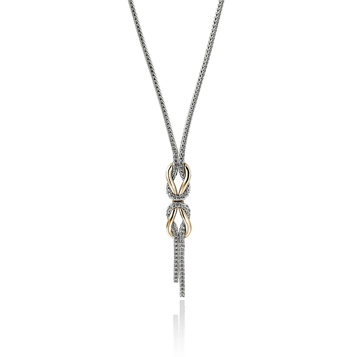 John Hardy 1.8mm Love Knot Infinity Chain Necklace