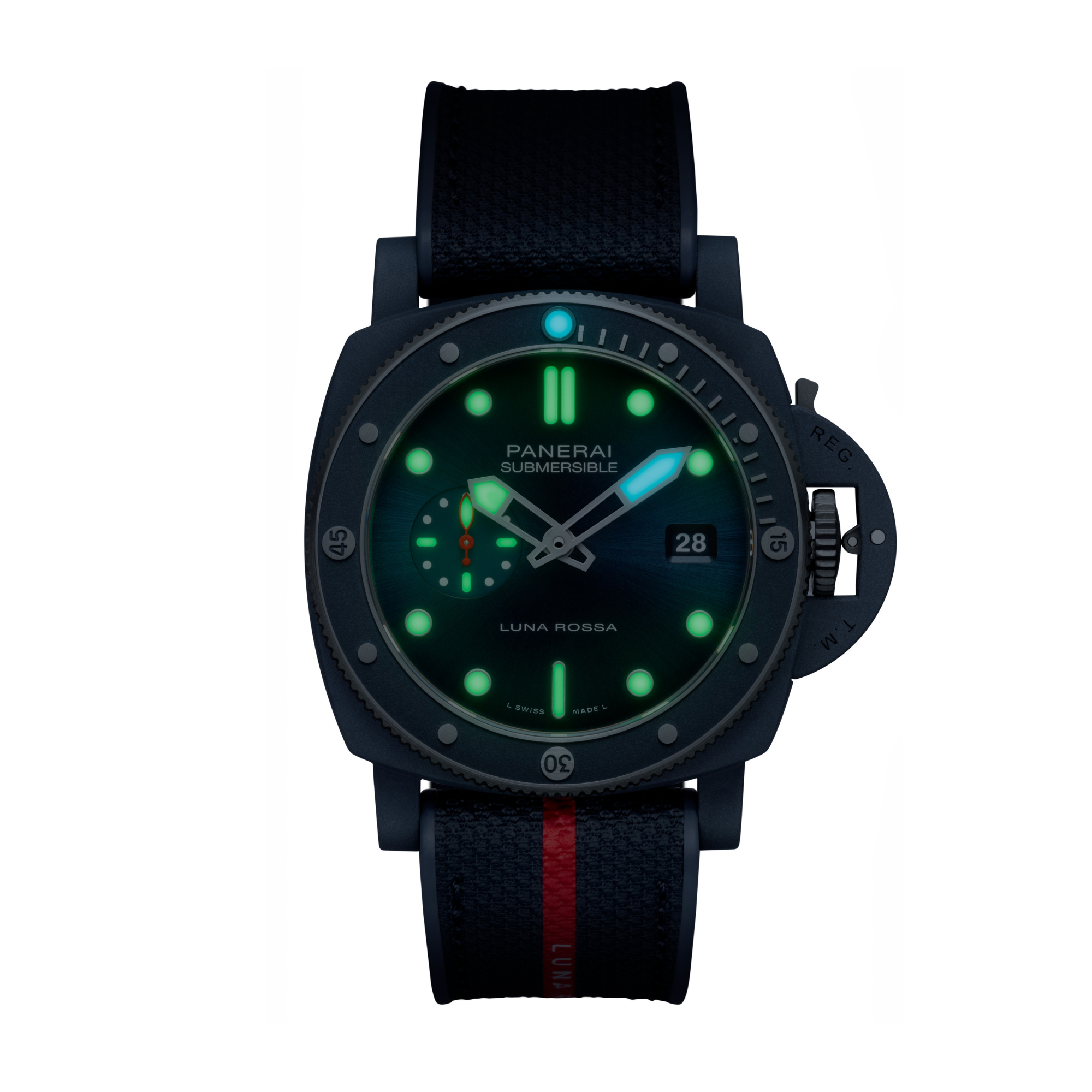 Panerai Submersible QuarantaQuattro Luna Rossa Ti-Ceramitech™