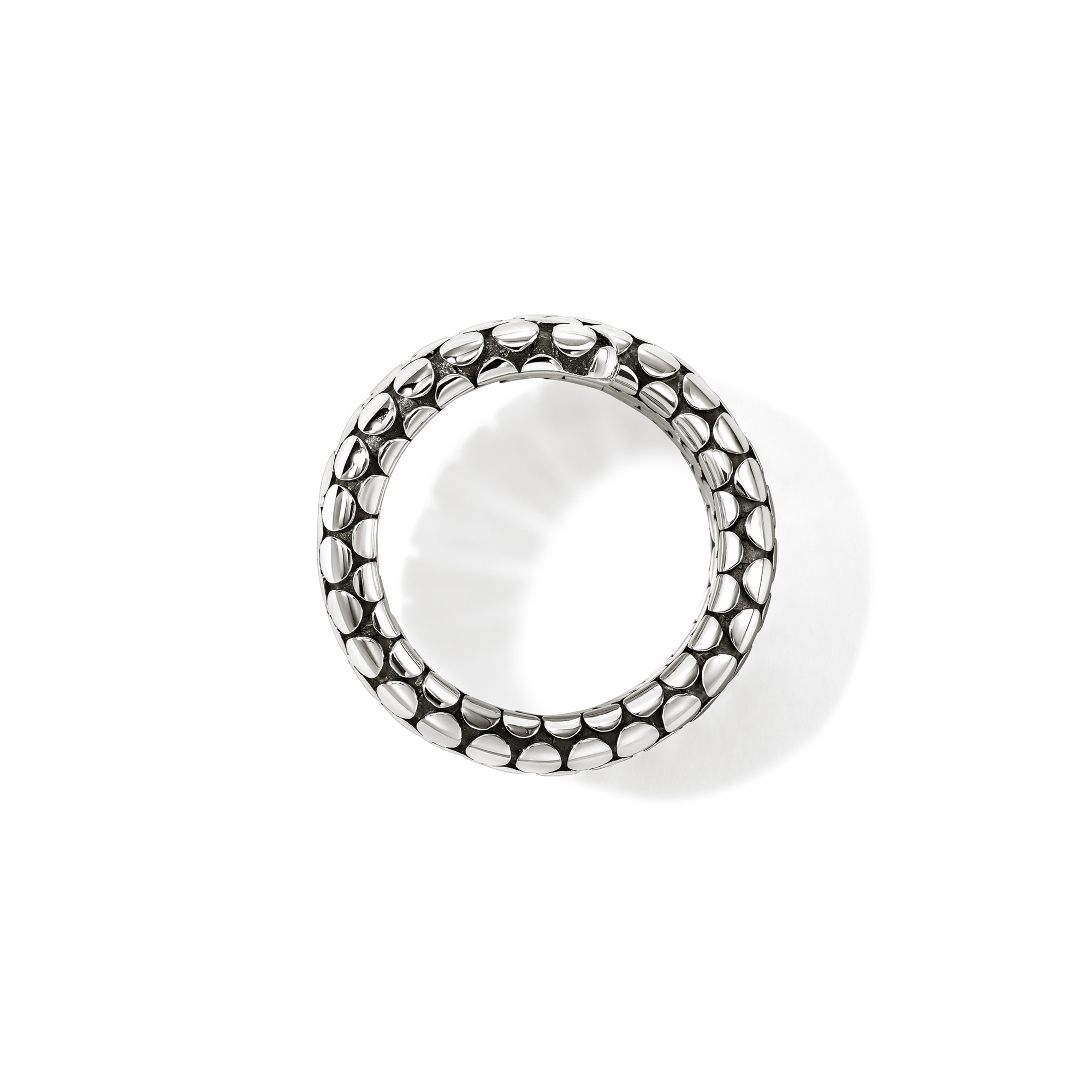 John Hardy Sterling Silver Double Coil Ring