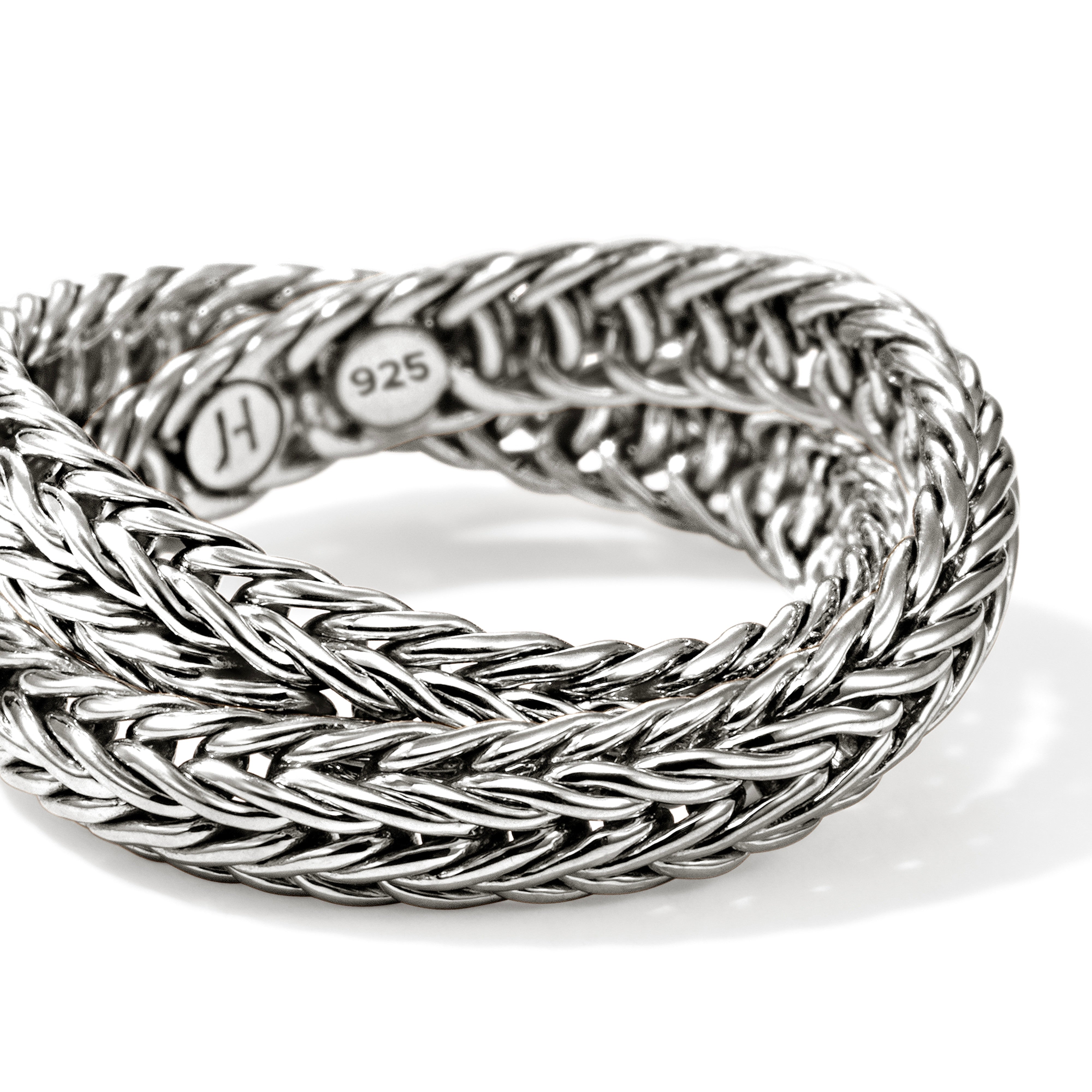 John Hardy Sterling Silver Crossover Ring