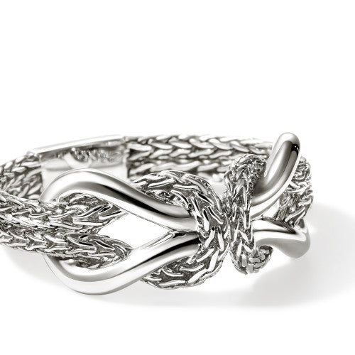 John Hardy Sterling Silver Love Knot Infinity Ring