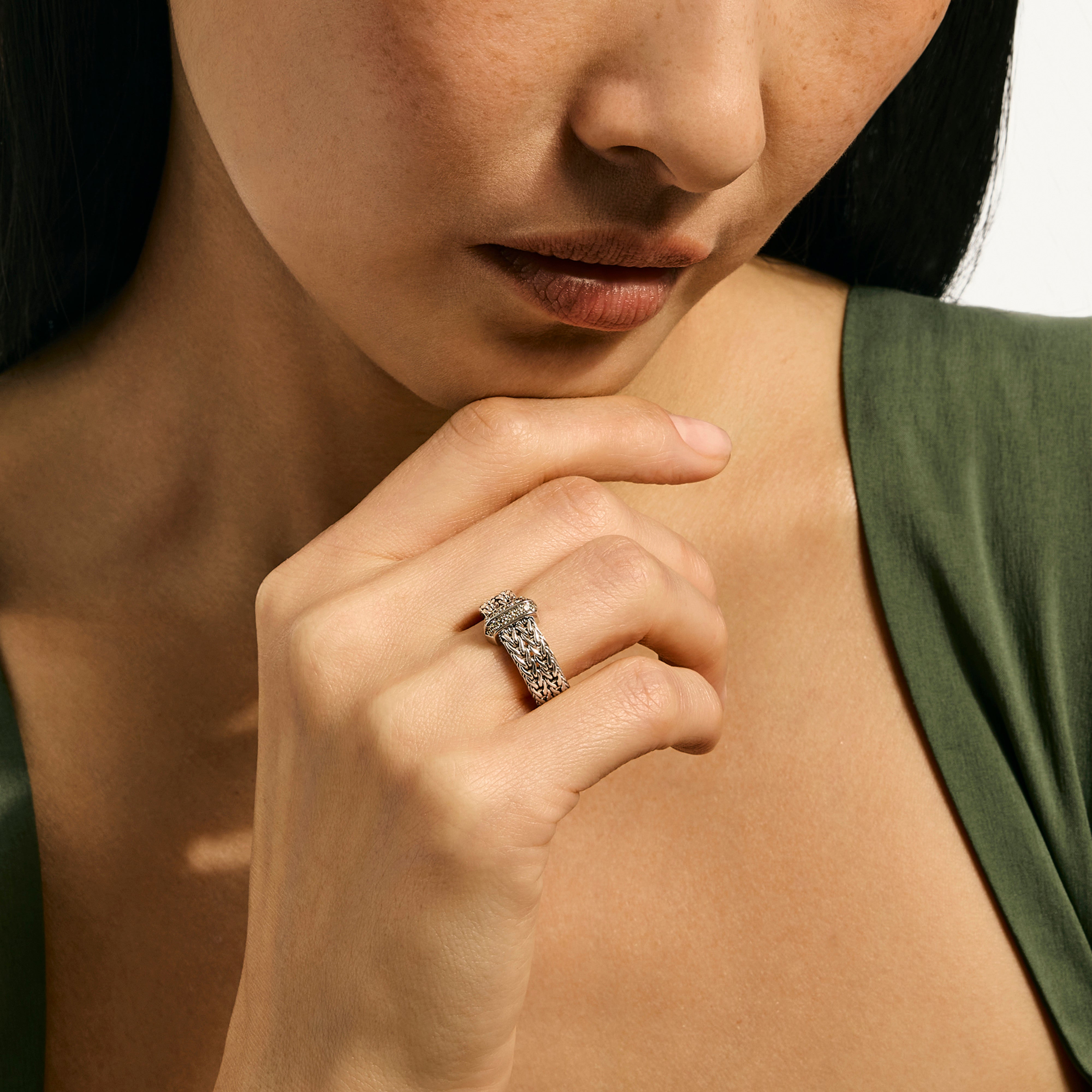 John Hardy 6mm Diamond Band