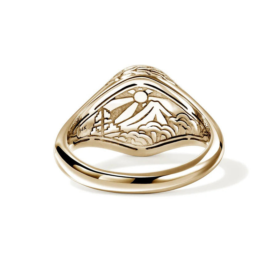 John Hardy Icon 50 Yellow Gold Ring
