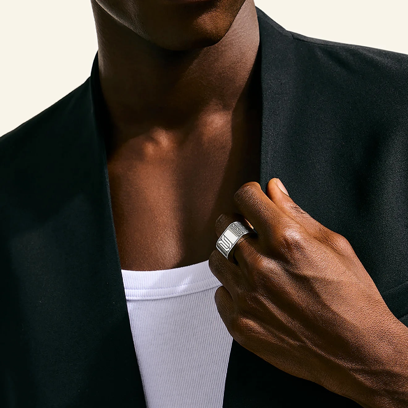 John Hardy Icon 50 Signet Band