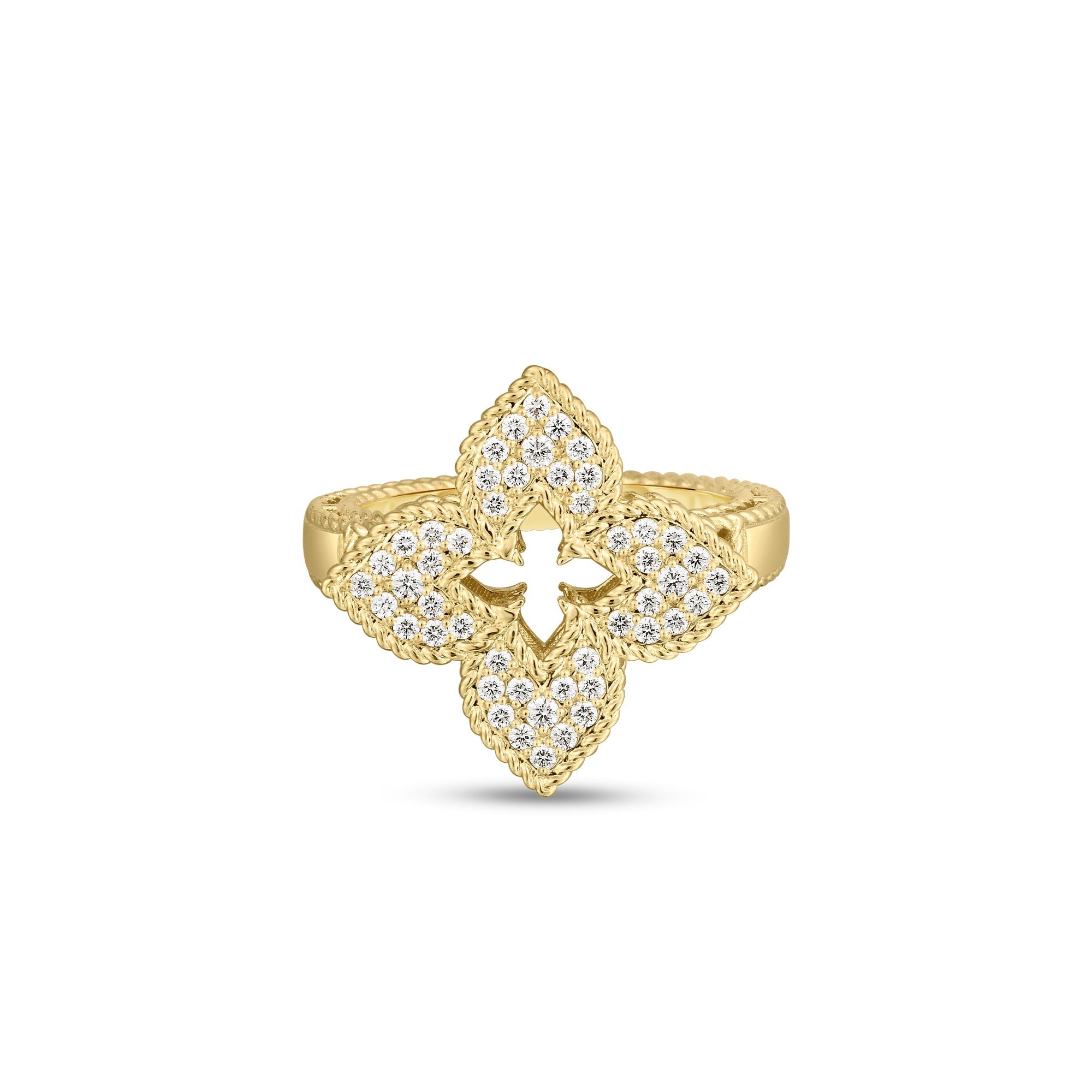 Roberto Coin Venetian Princess Diamond Ring
