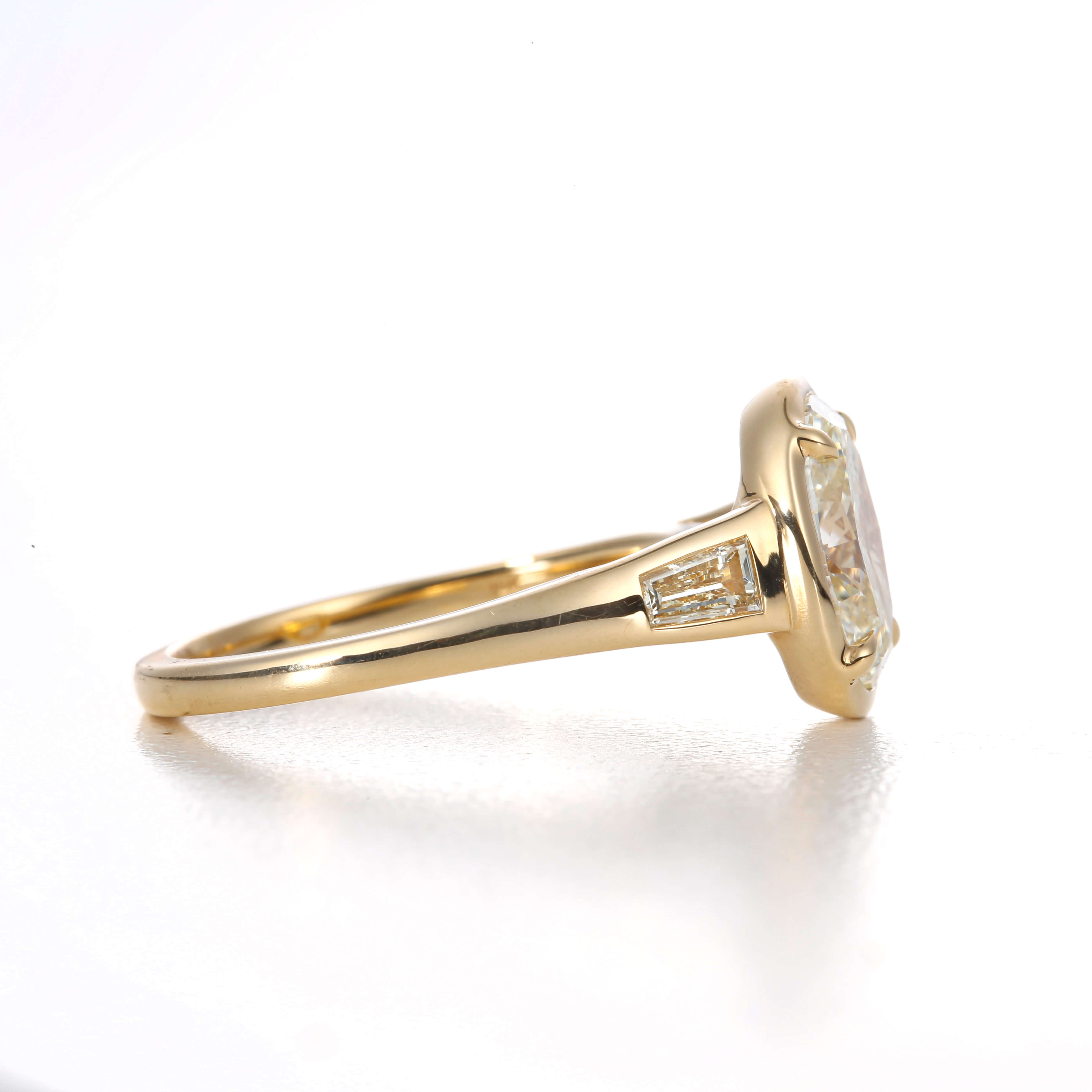 Diamonds of Wonder Bezel Set Oval Ring