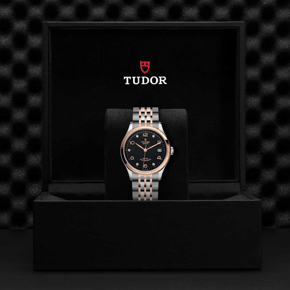 1926 36MM STEEL AND ROSE GOLD