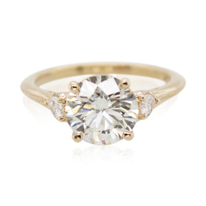 2.24ct Round Diamond Engagement Ring