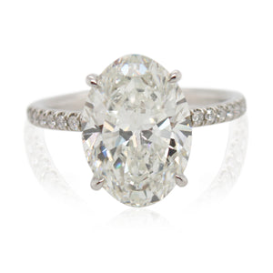 Diamonds of Wonder 5.01ct Oval Diamond Ring