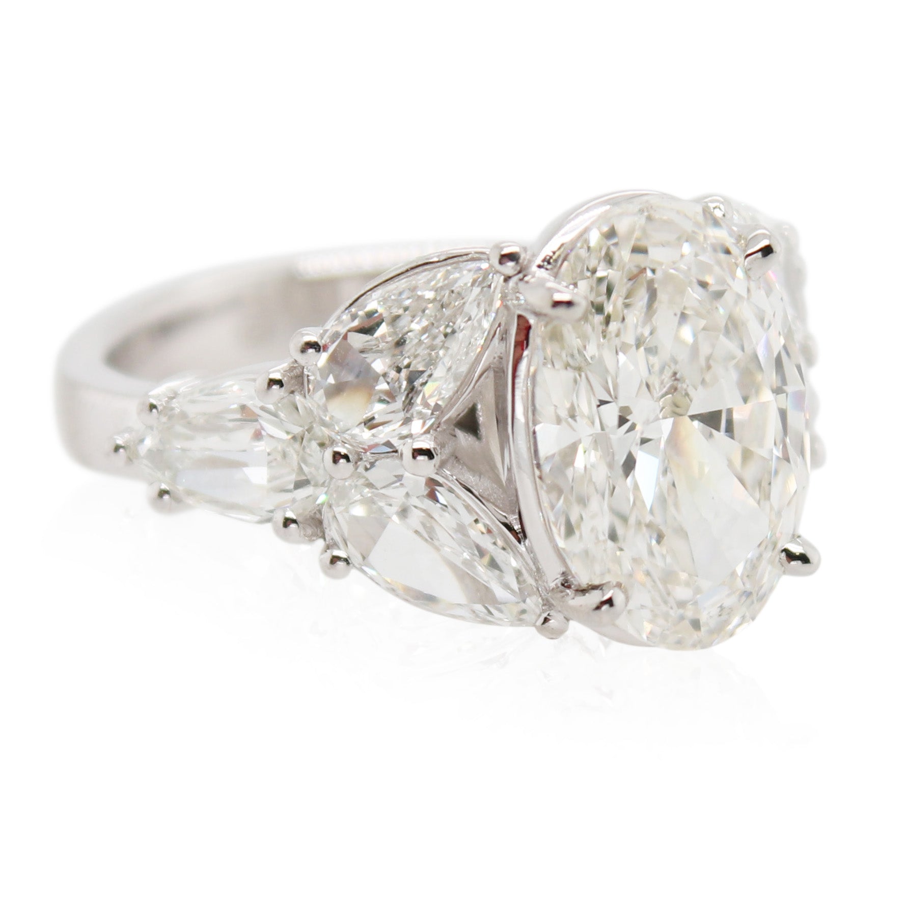 Diamonds of Wonder 3.51ct Oval Diamond Ring
