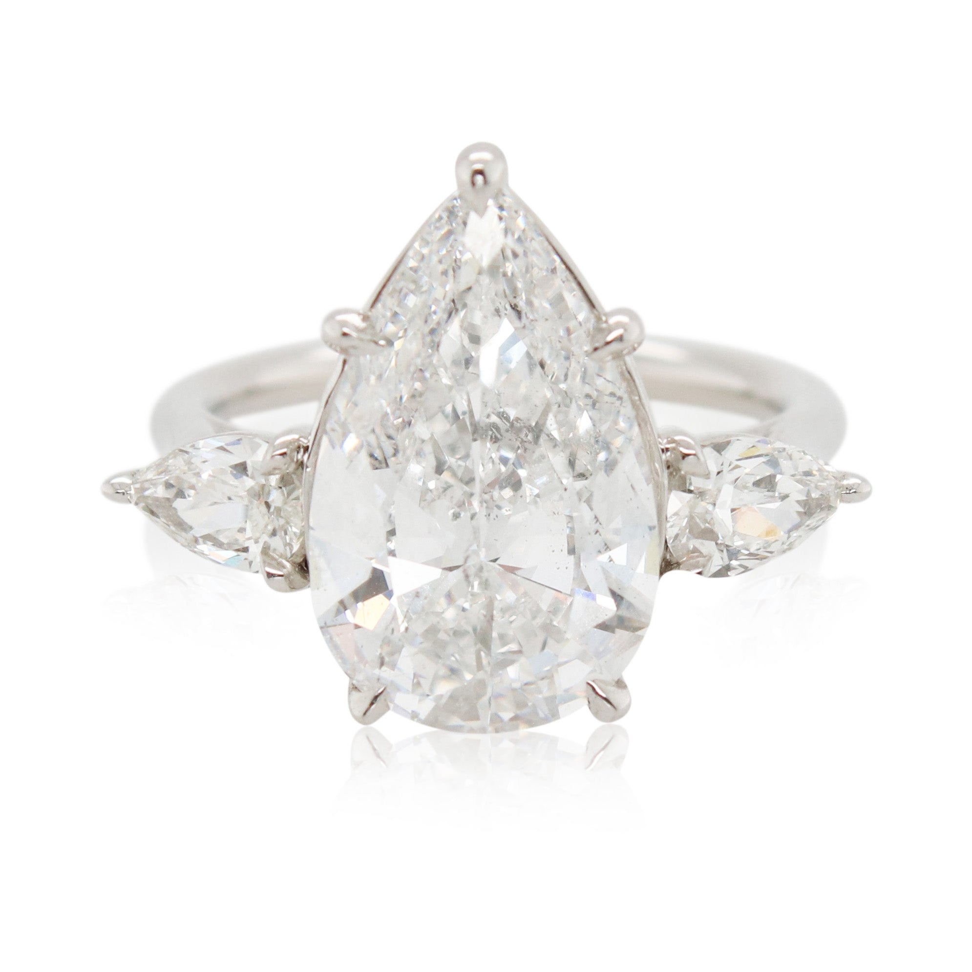 Diamonds of Wonder 5.01ct Pear Shaped Diamond Ring