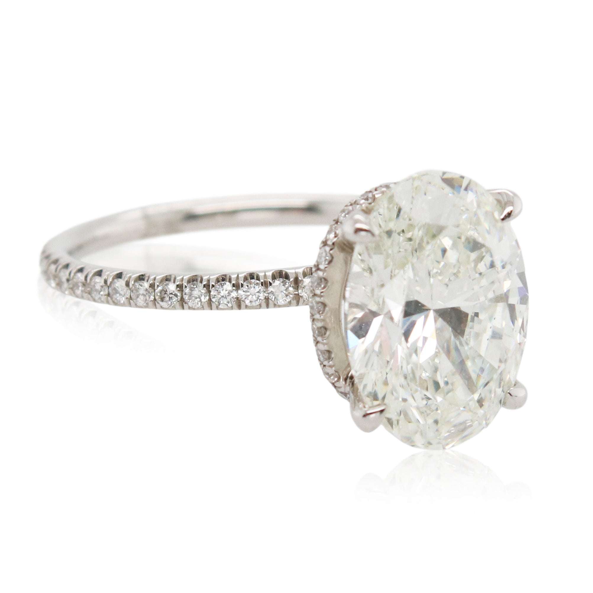 Diamonds of Wonder 4.00ct Oval Diamond Ring