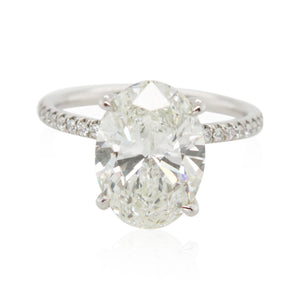 Diamonds of Wonder 4.00ct Oval Diamond Ring