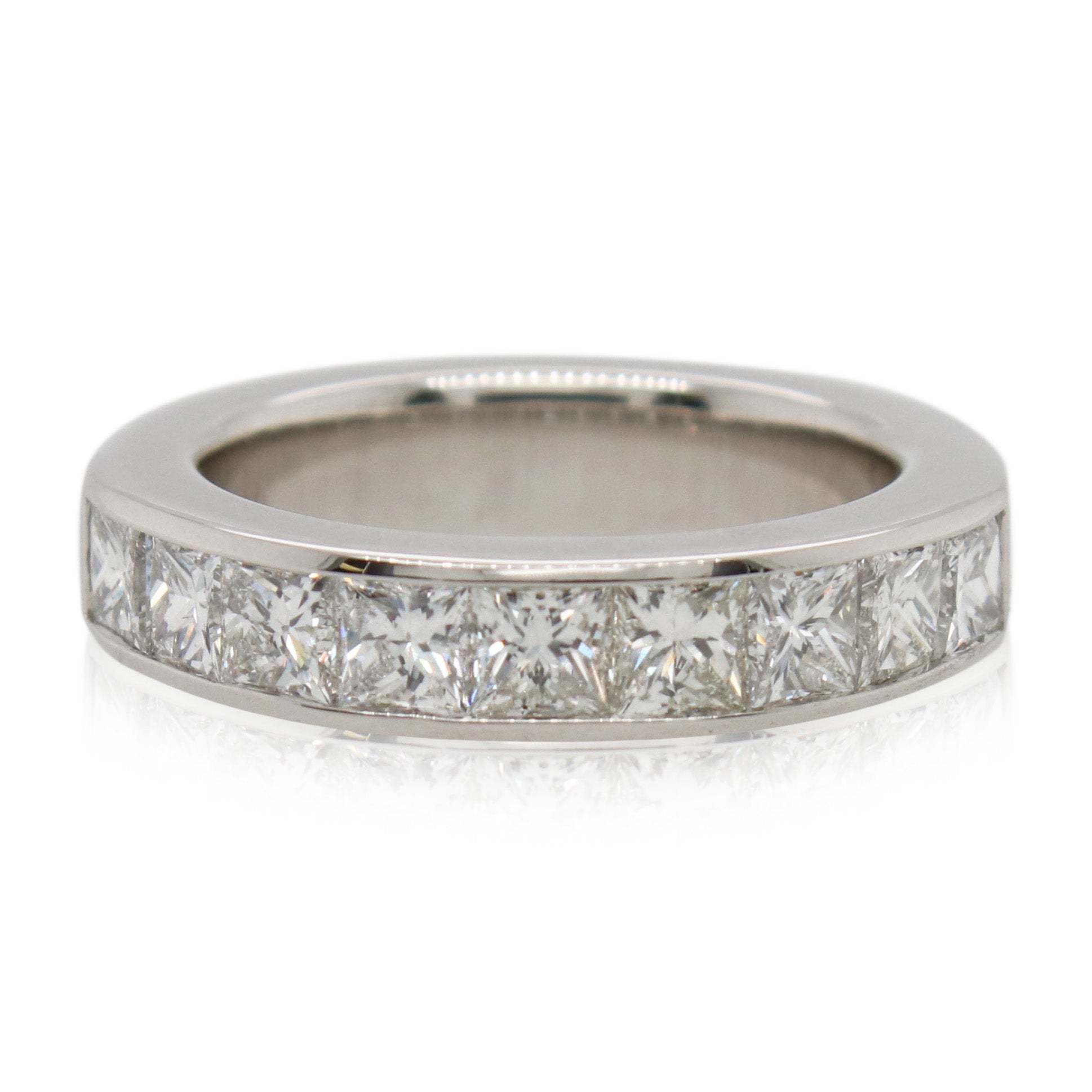 9 Diamond Channel Set Wedding Band