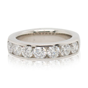 1.75 Total Carat Weight Diamond Channel Set Band