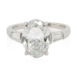 Diamonds of Wonder 3.51ct Oval Diamond Ring