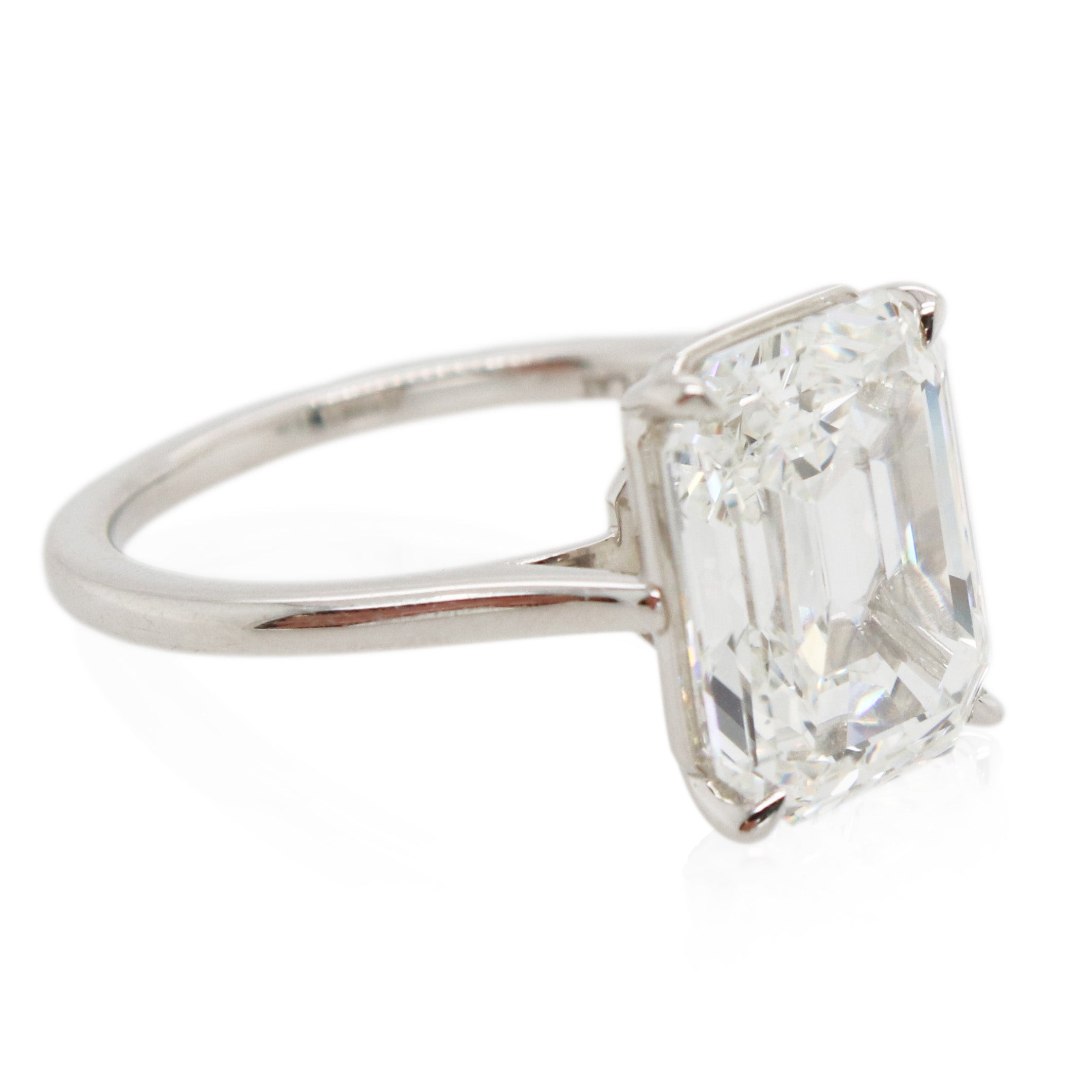 Diamonds of Wonder 5.06ct Emerald Cut Diamond Ring