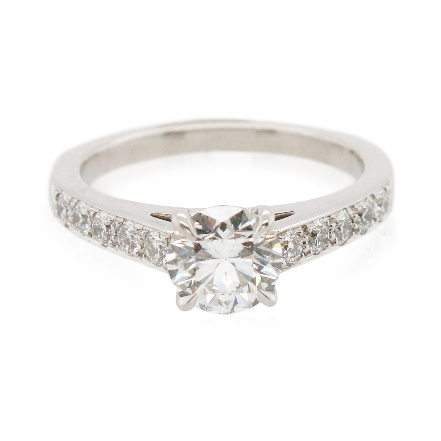 1.09ct Round Diamond Ring