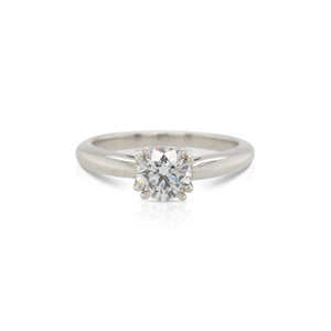 0.74ct Diamond Solitaire Engagement Ring