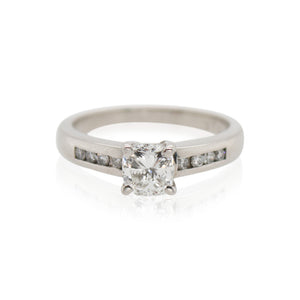 Cushion Diamond Engagement Ring