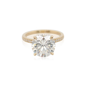 Diamond Hidden Halo Ring