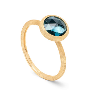 Marco Bicego Bezel Set London Blue Topaz Ring