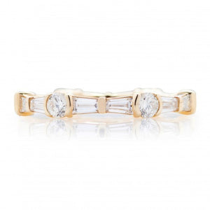 Yellow Gold Diamond Band