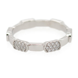 Precision Set Platinum Diamond Eternity Band