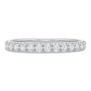 Precision Set Platinum New Aire Diamond Eternity Band