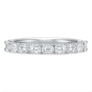 Precision Set Platinum Diamond Anniversary Band