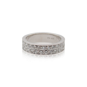 White Gold Diamond Band