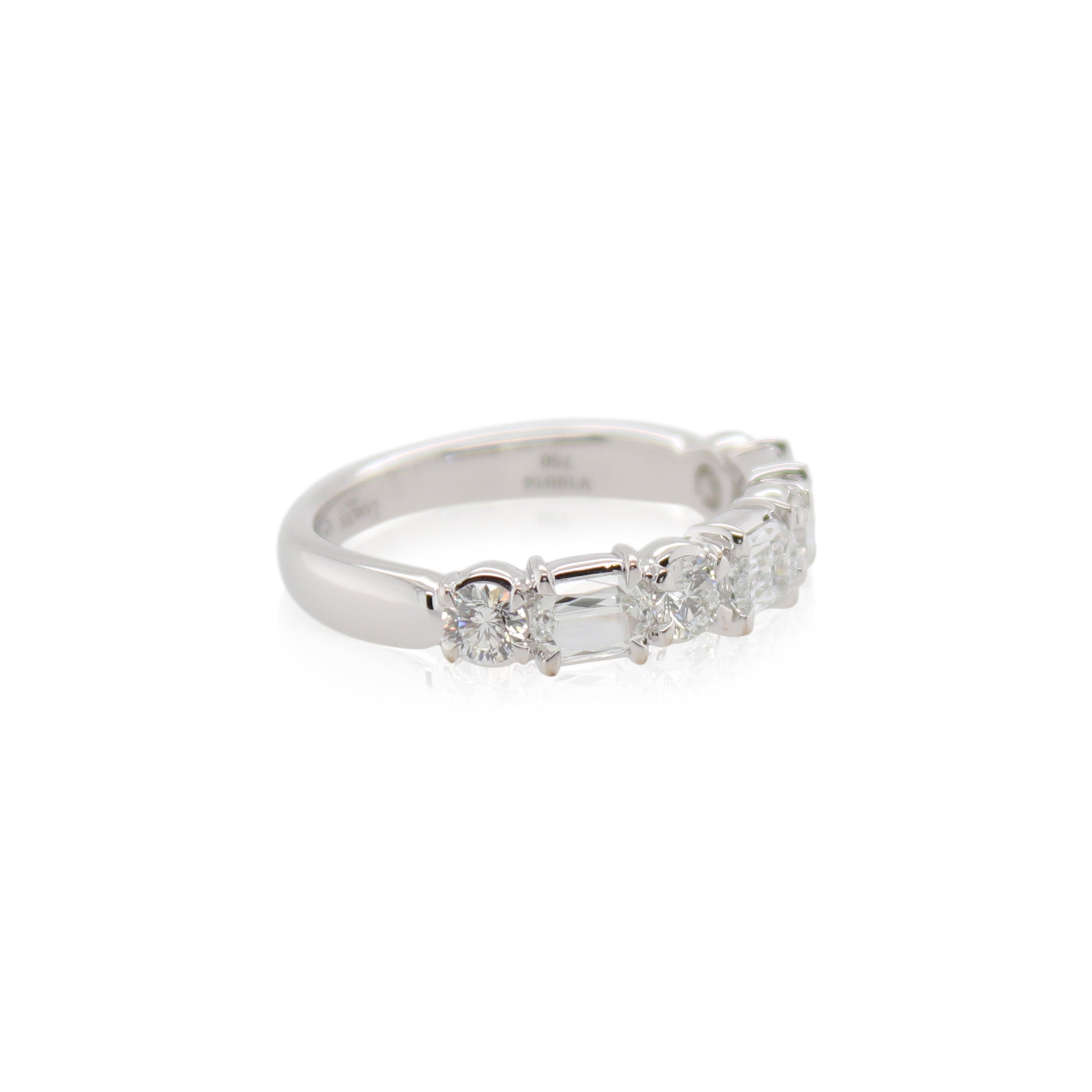 White Gold Diamond Wedding Band