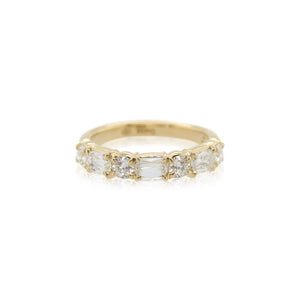L'Amour Crisscut Diamond Band