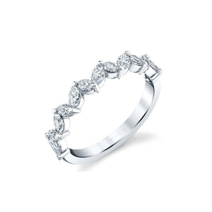 Marquise Diamond Band