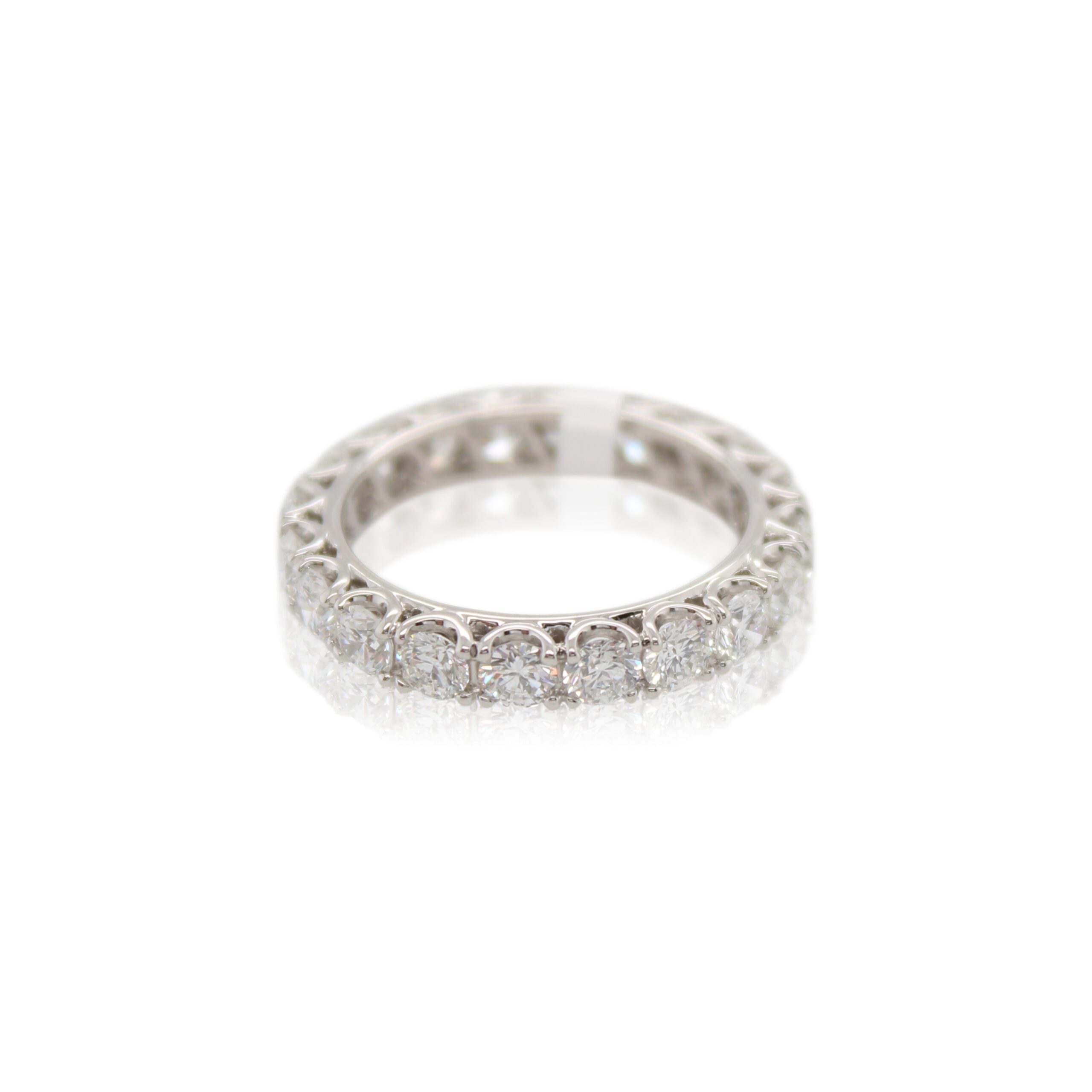 Platinum Diamond Eternity Band