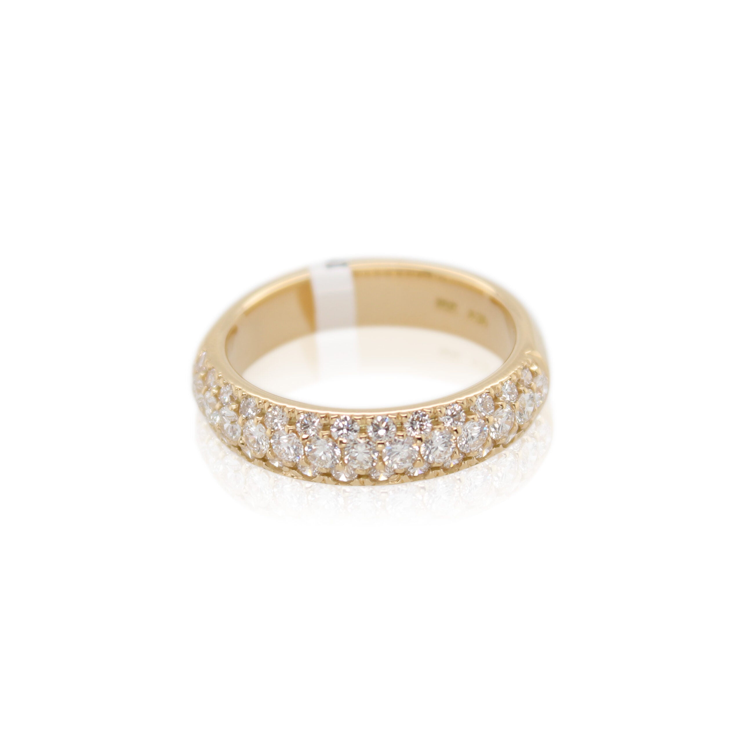 Half Round Diamond Band