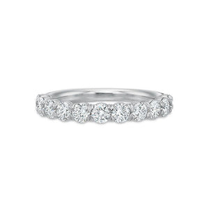 11 Stone Platinum Diamond Band