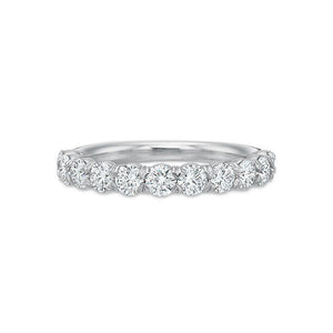 11 Stone Platinum Diamond Band