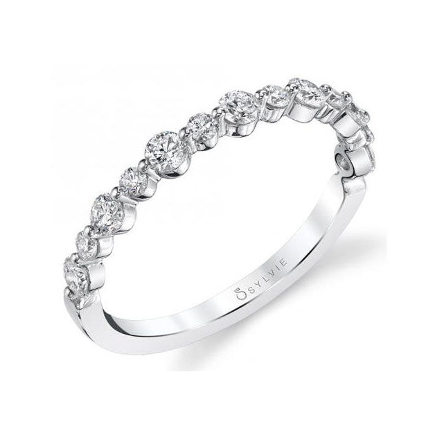 White Gold Diamond Band