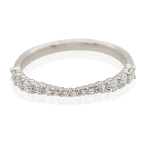 Graduated Diamond Contour Band