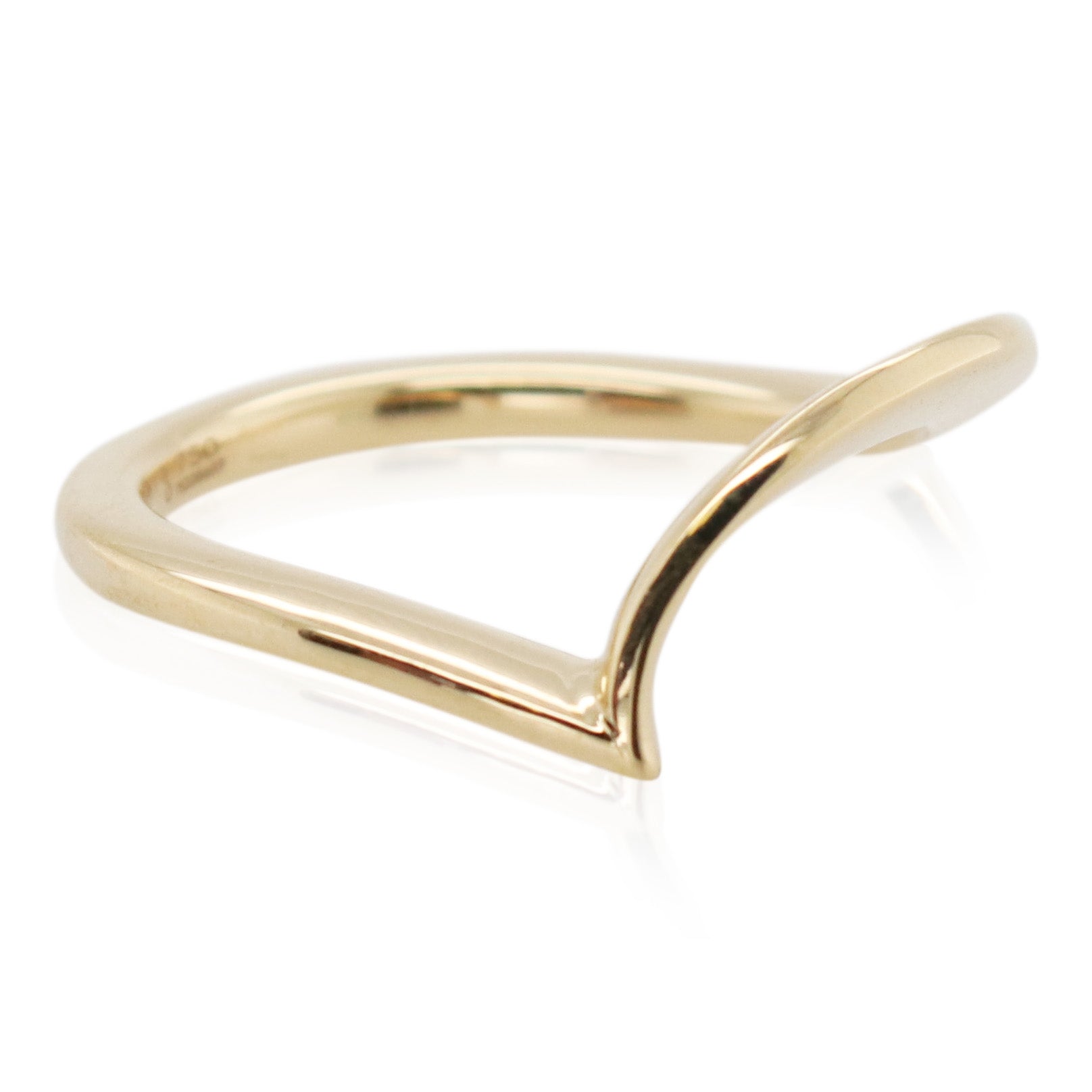 Precision Set Yellow Gold Contour Band