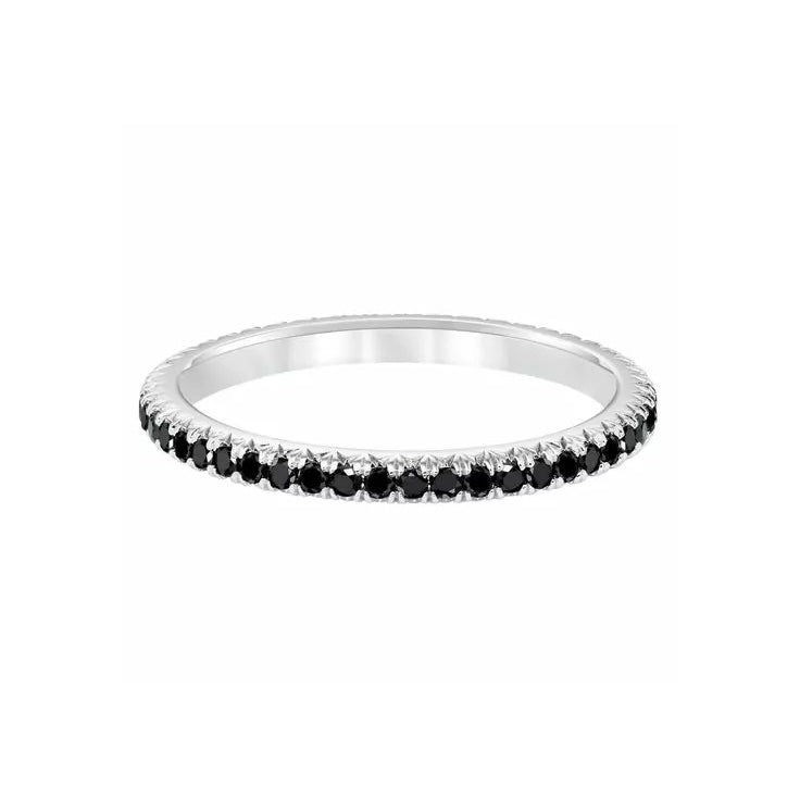 Black Diamond Eternity Band