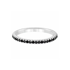 Black Diamond Eternity Band