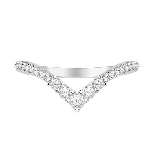 Gradient Diamond V Contour Band