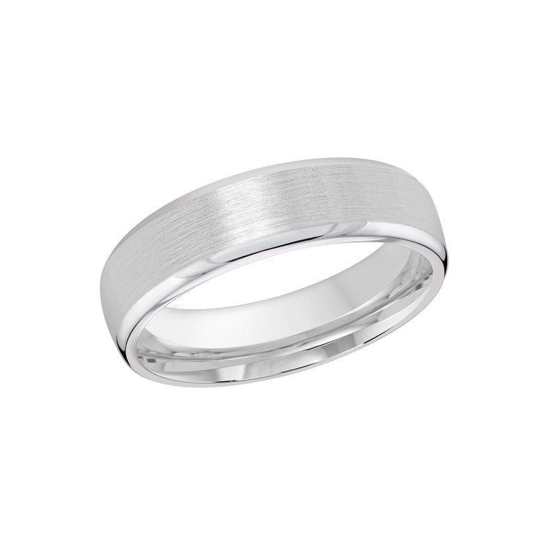 White Gold 6mm Band