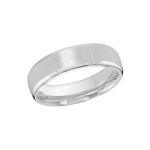 White Gold 6mm Band