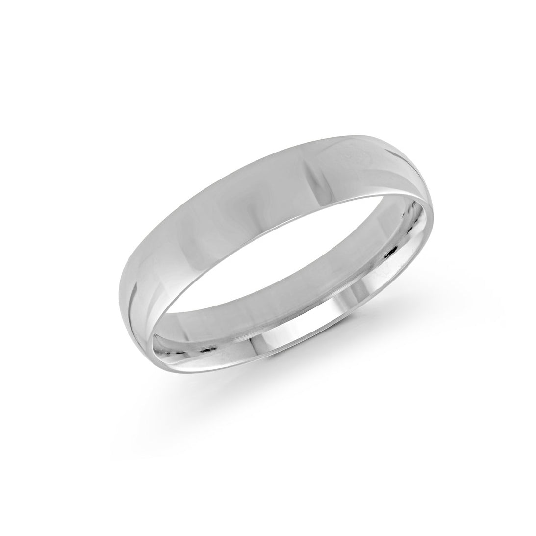 White Gold 5mm Band